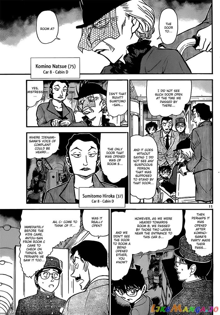 Case Closed Manga - Chapter 820 - Page 11