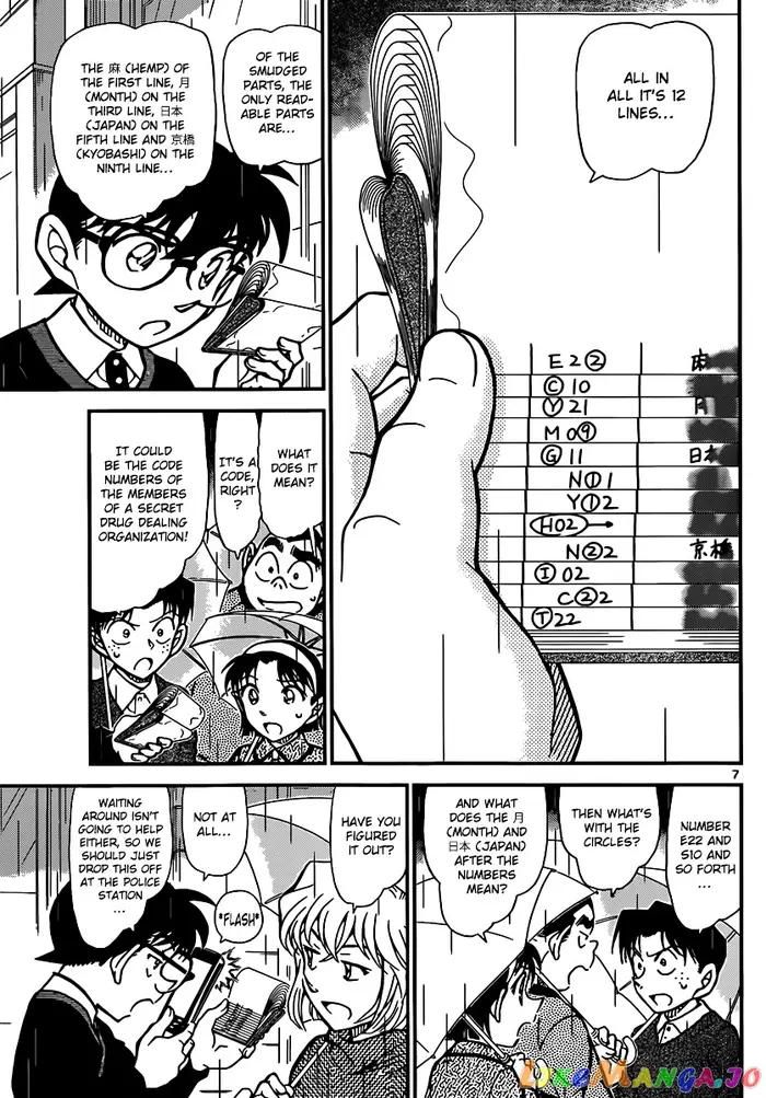 Case Closed Manga - Chapter 879 - Page 7