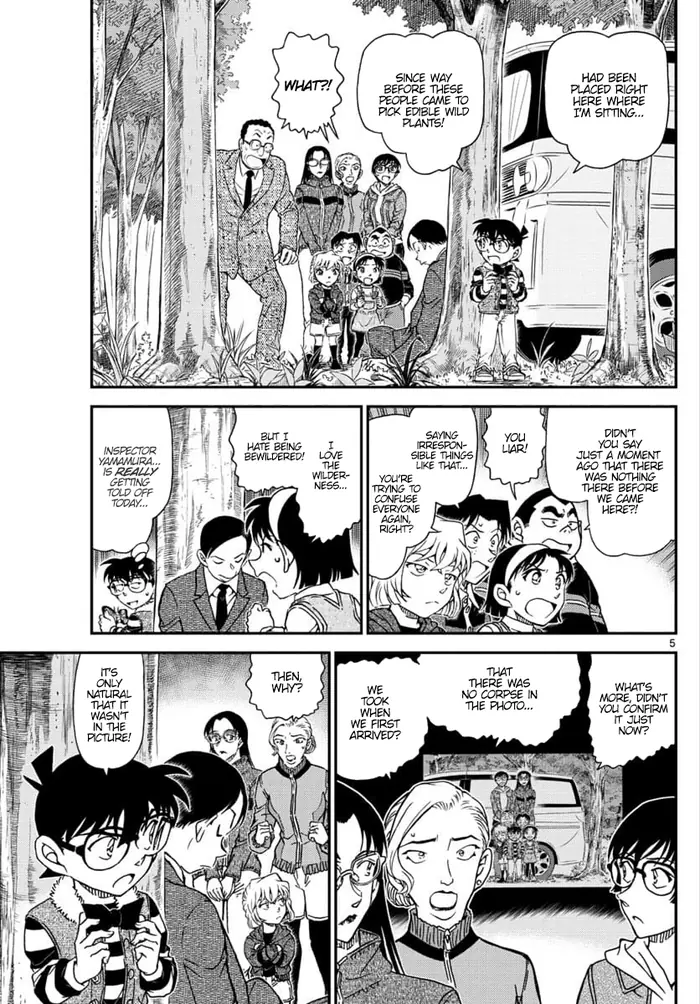 Case Closed Manga - Chapter 1034 - Page 5