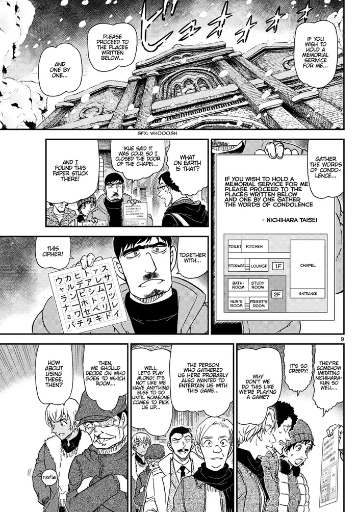 Case Closed Manga - Chapter 1028 - Page 10