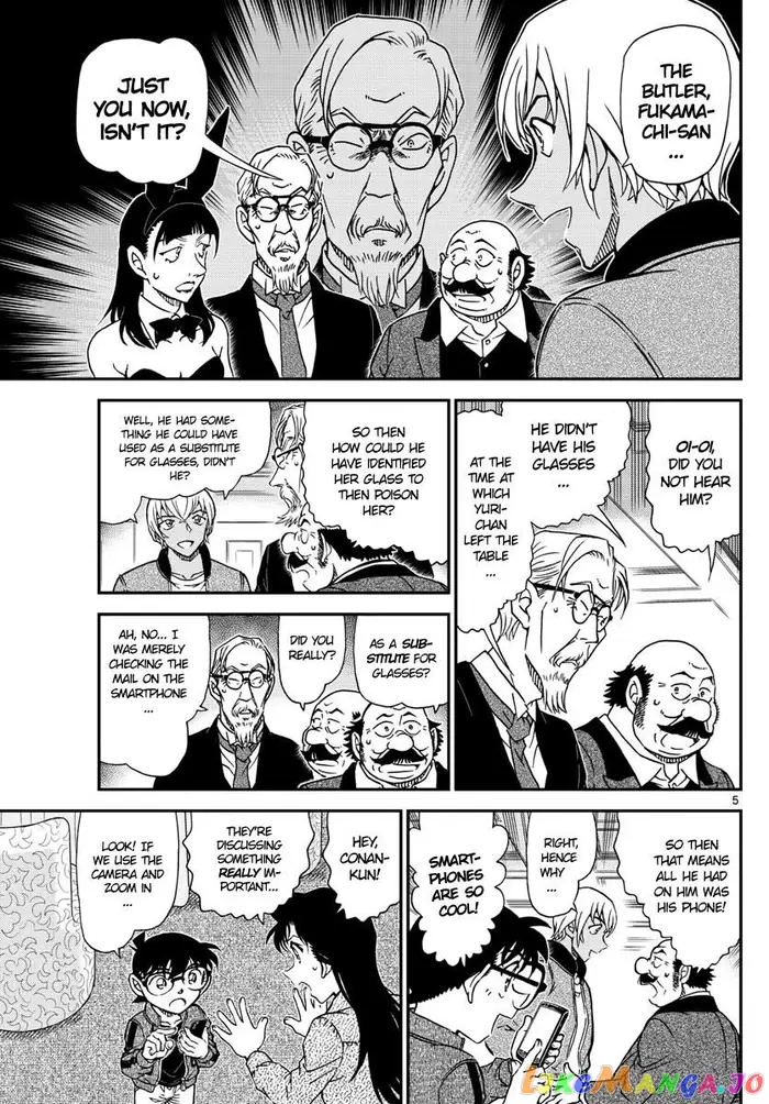 Case Closed Manga - Chapter 1012 - Page 5