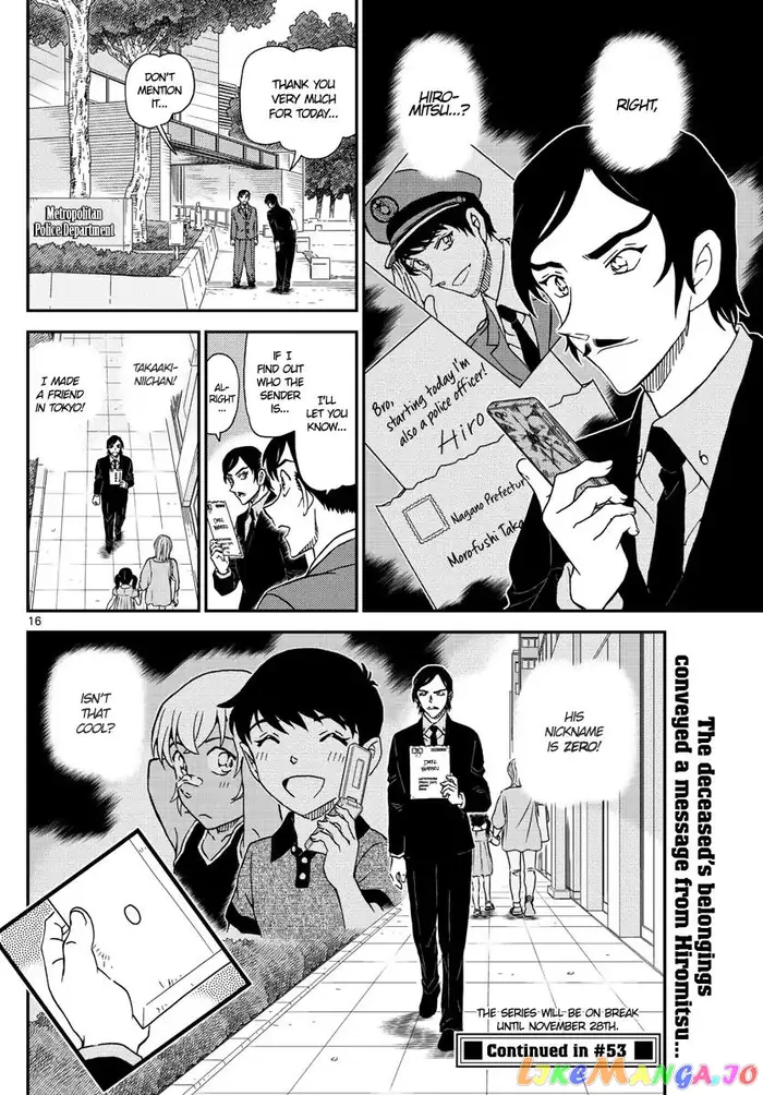 Case Closed Manga - Chapter 1021 - Page 16