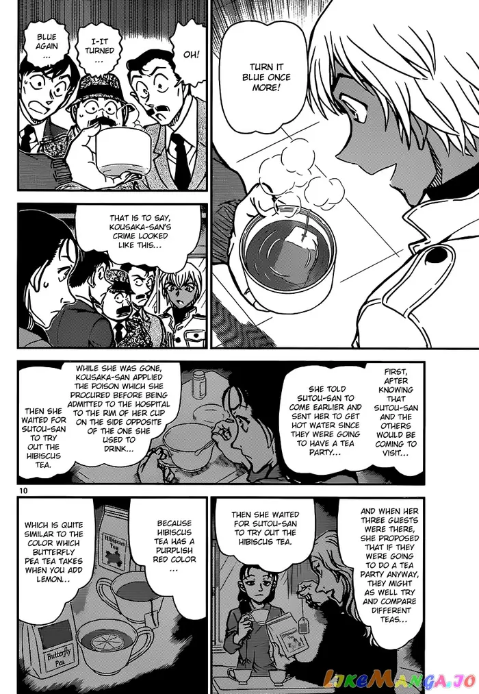 Case Closed Manga - Chapter 890 - Page 10