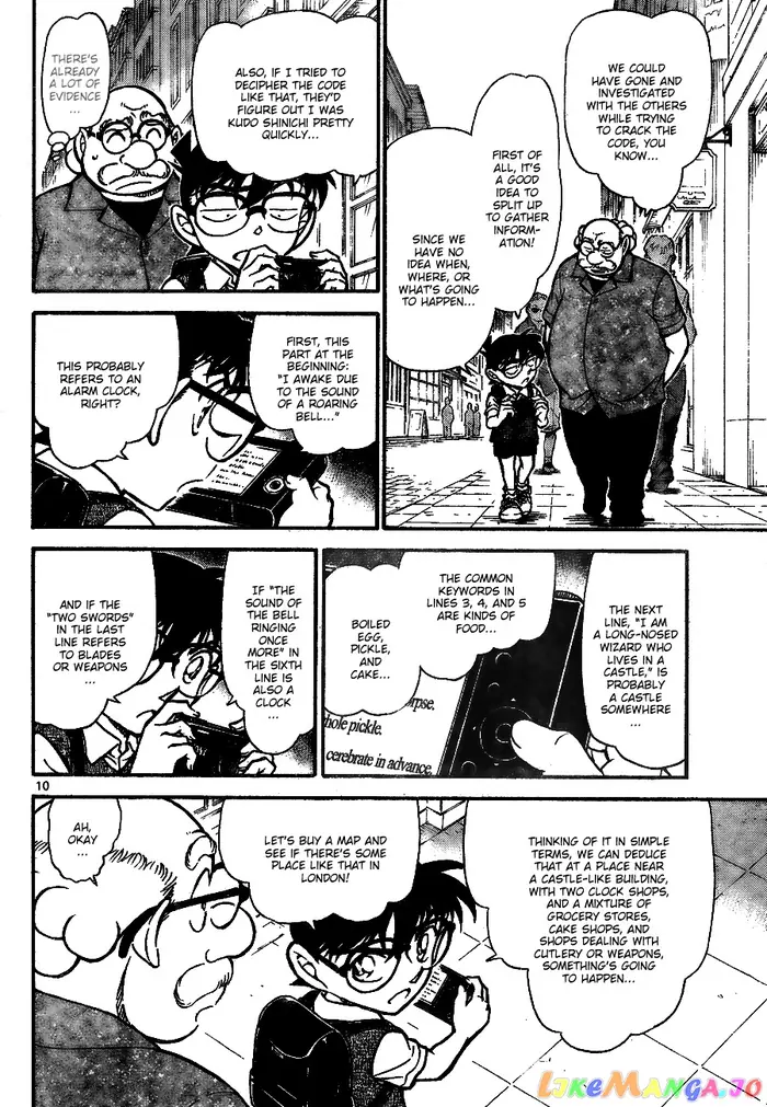 Case Closed Manga - Chapter 744 - Page 10