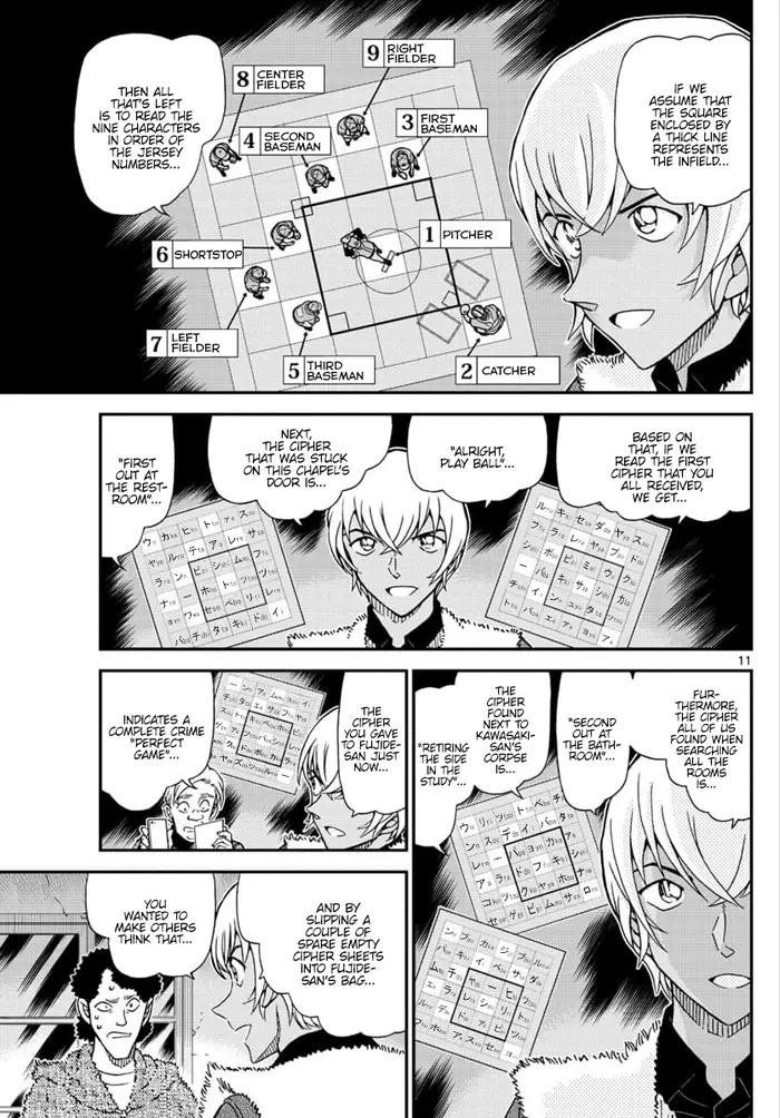 Case Closed Manga - Chapter 1031 - Page 11