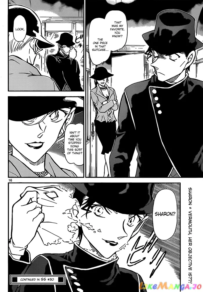 Case Closed Manga - Chapter 822 - Page 16