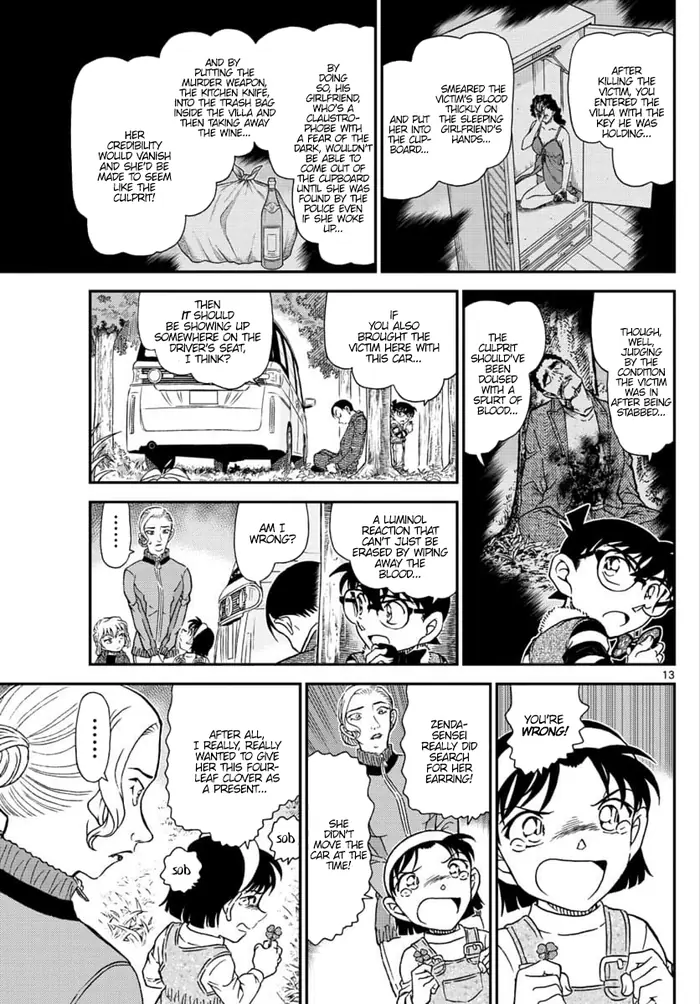 Case Closed Manga - Chapter 1034 - Page 13