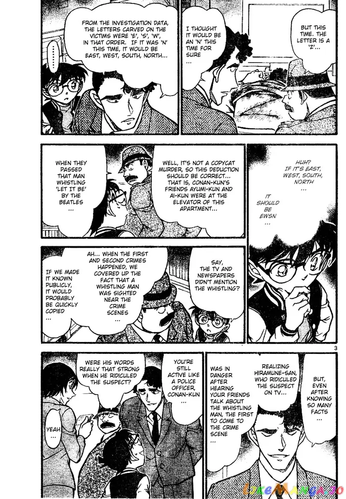 Case Closed Manga - Chapter 671 - Page 3