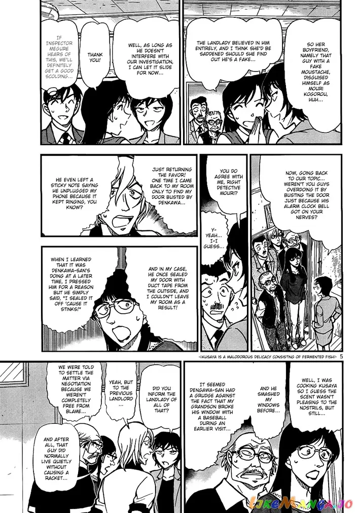Case Closed Manga - Chapter 788 - Page 5
