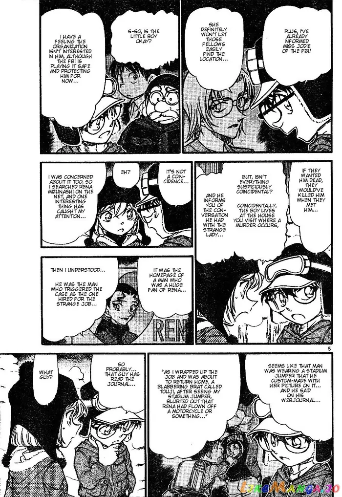 Case Closed Manga - Chapter 556 - Page 5