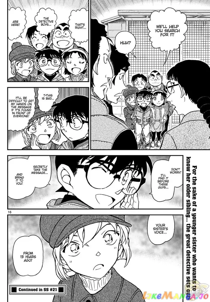 Case Closed Manga - Chapter 1070 - Page 16