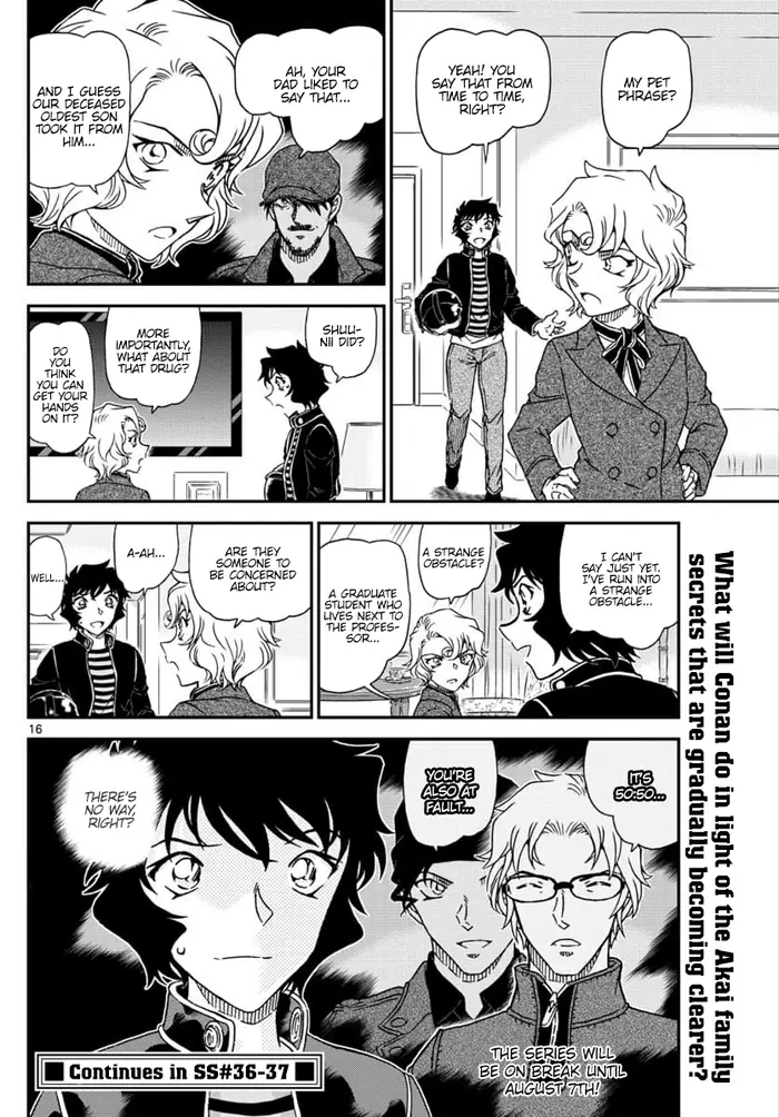 Case Closed Manga - Chapter 1038 - Page 16