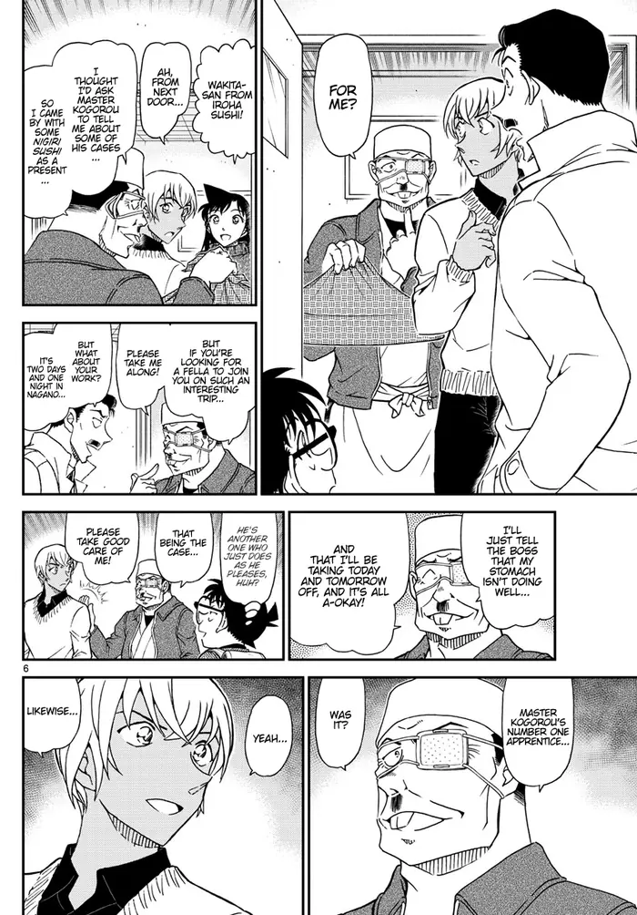 Case Closed Manga - Chapter 1027 - Page 6