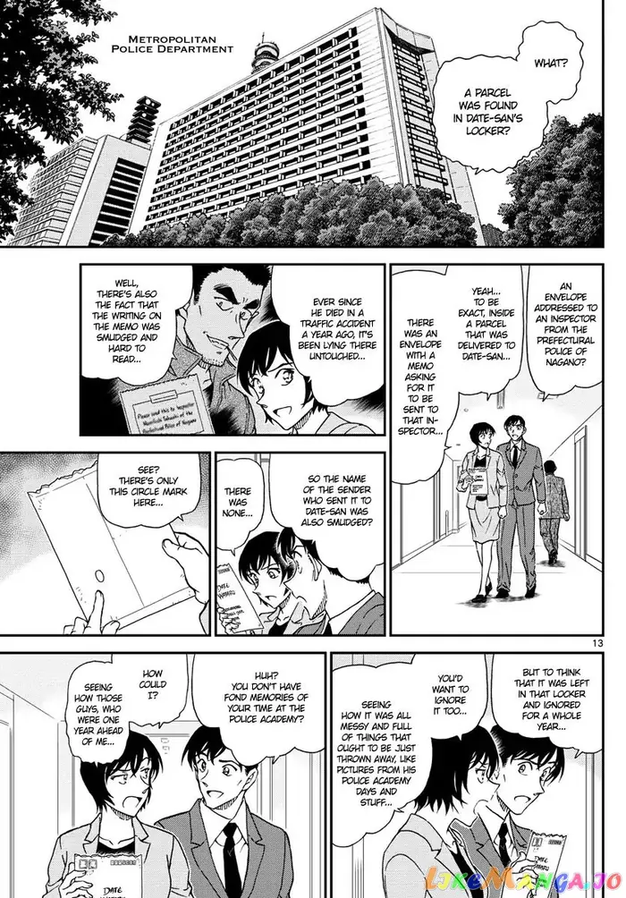 Case Closed Manga - Chapter 1021 - Page 13