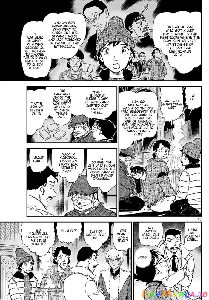 Case Closed Manga - Chapter 1030 - Page 13