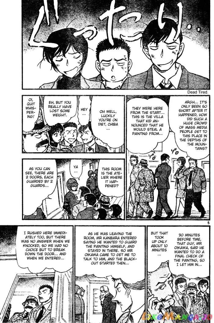Case Closed Manga - Chapter 545 - Page 5