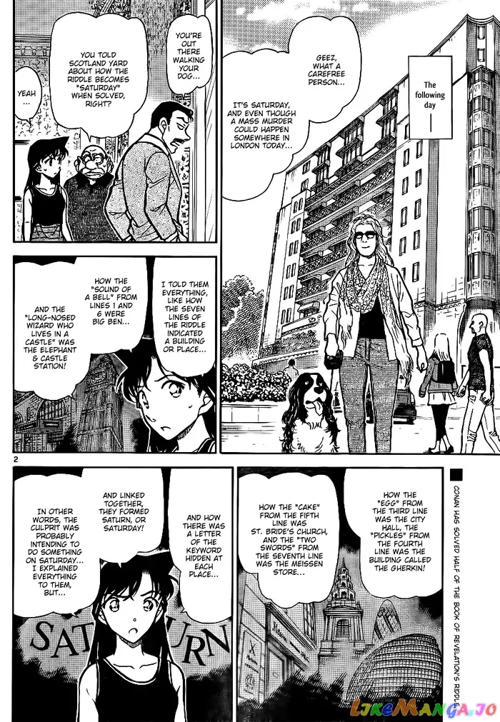 Case Closed Manga - Chapter 748 - Page 2