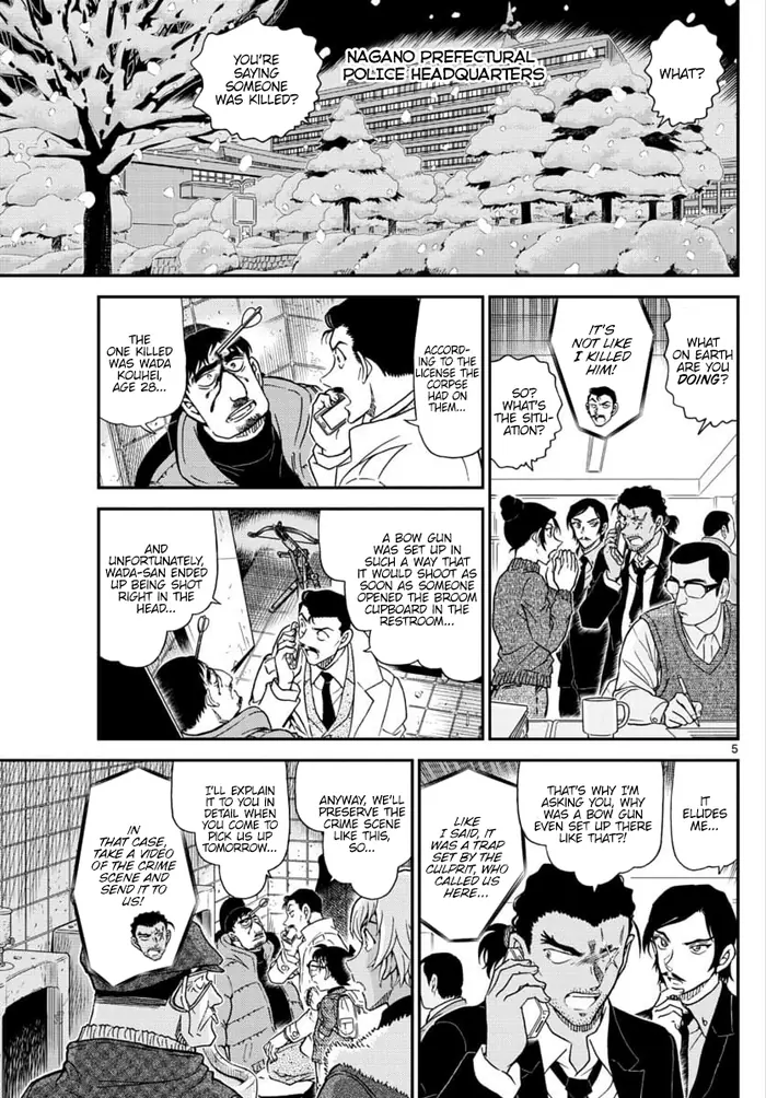 Case Closed Manga - Chapter 1029 - Page 5