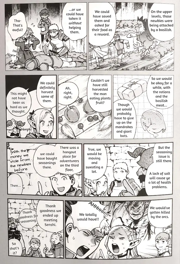 Delicious in Dungeon - Chapter 97.8 - Page 4