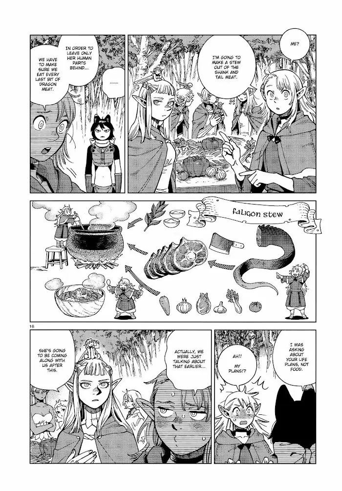 Delicious in Dungeon - Chapter 95 - Page 16