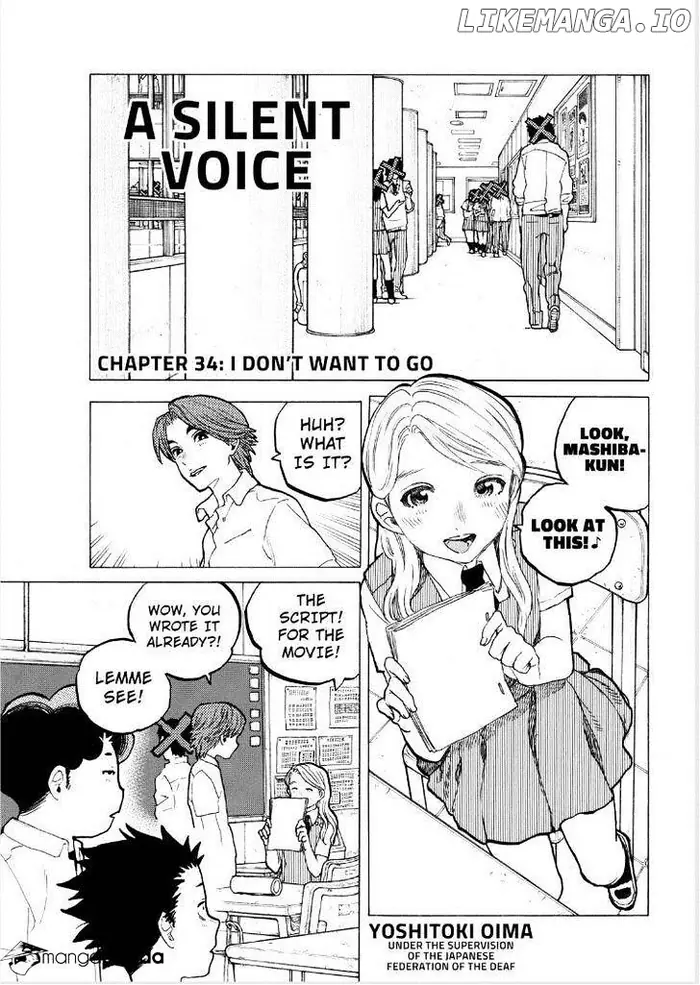 A Silent Voice Manga - Chapter 34 - Page 2