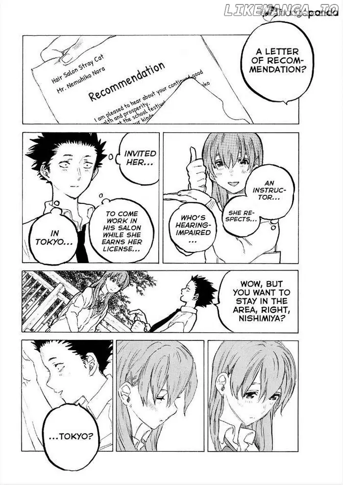 A Silent Voice Manga - Chapter 59 - Page 11