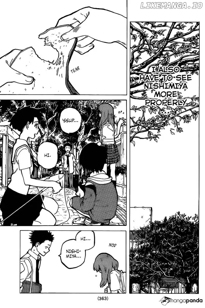 A Silent Voice Manga - Chapter 28 - Page 11
