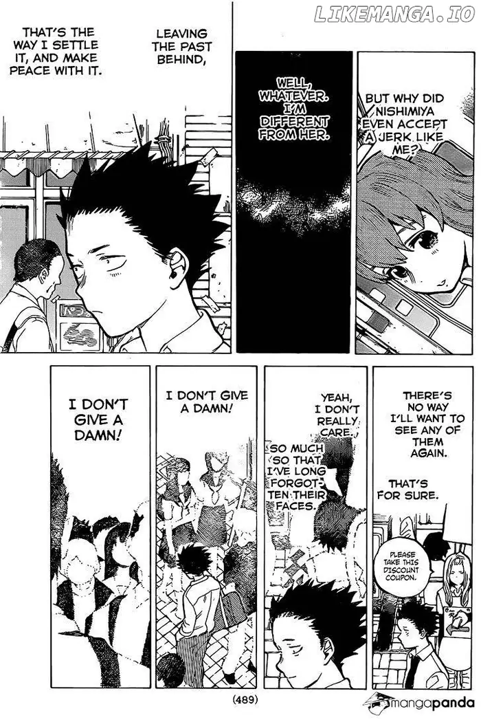A Silent Voice Manga - Chapter 18 - Page 13