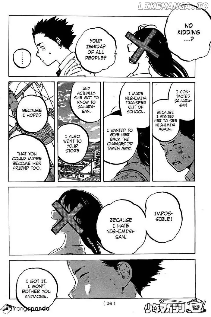 A Silent Voice Manga - Chapter 21 - Page 18