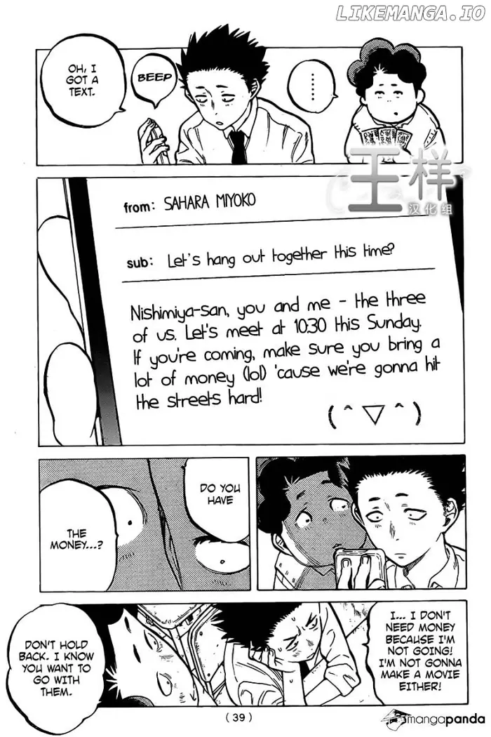 A Silent Voice Manga - Chapter 17 - Page 3