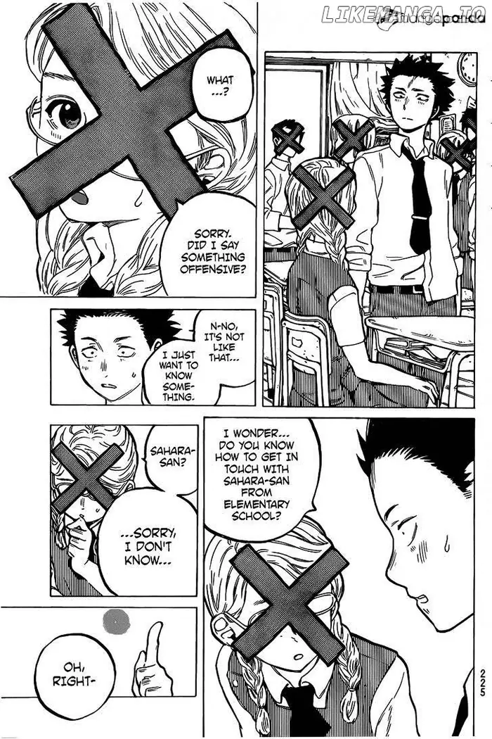 A Silent Voice Manga - Chapter 15 - Page 12