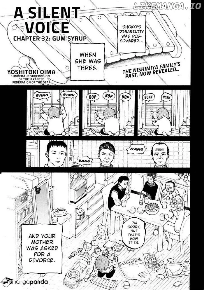 A Silent Voice Manga - Chapter 32 - Page 1