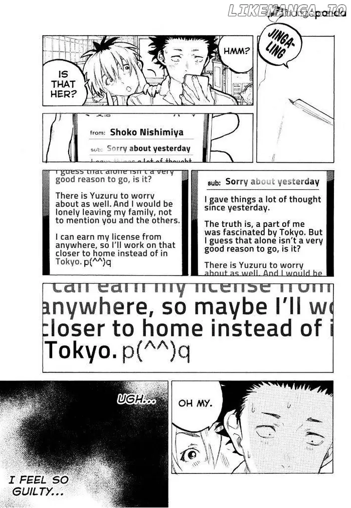 A Silent Voice Manga - Chapter 60 - Page 4
