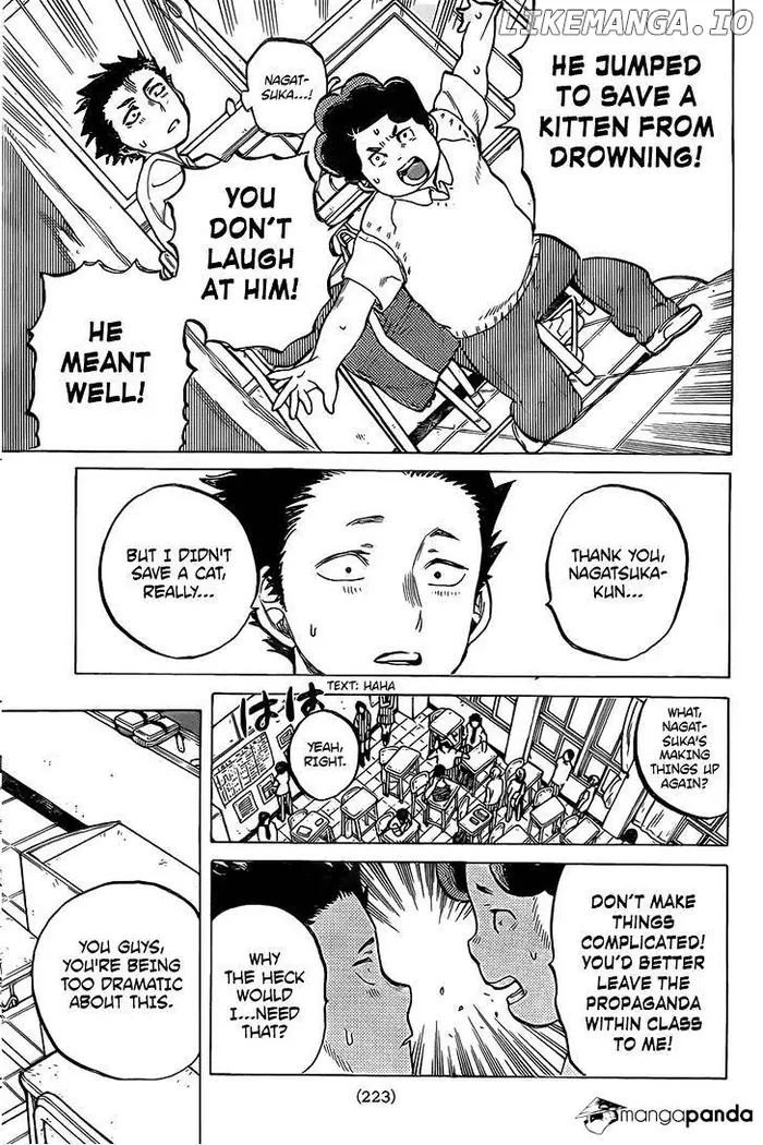 A Silent Voice Manga - Chapter 15 - Page 10