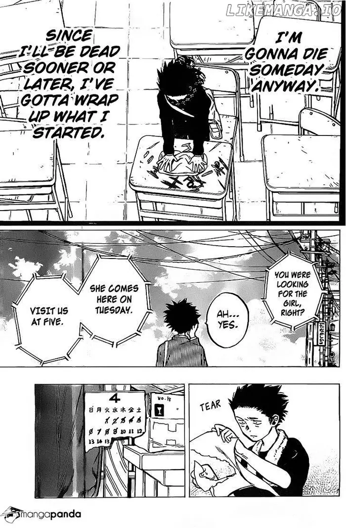 A Silent Voice Manga - Chapter 5 - Page 12
