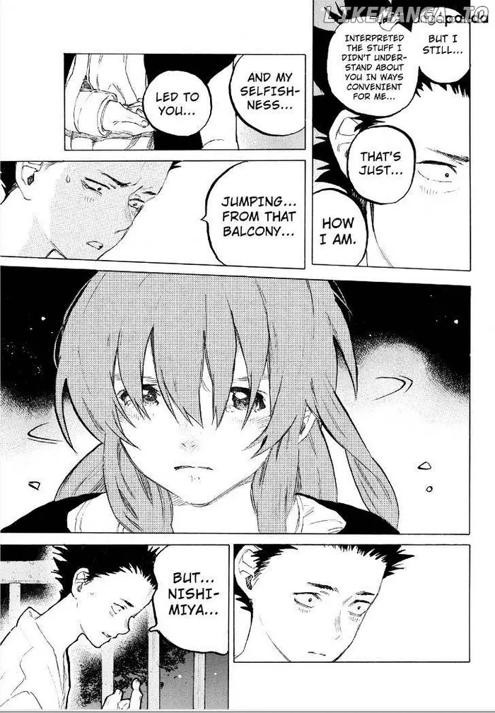 A Silent Voice Manga - Chapter 54 - Page 8