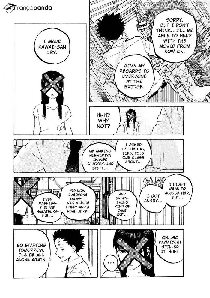A Silent Voice Manga - Chapter 38 - Page 14