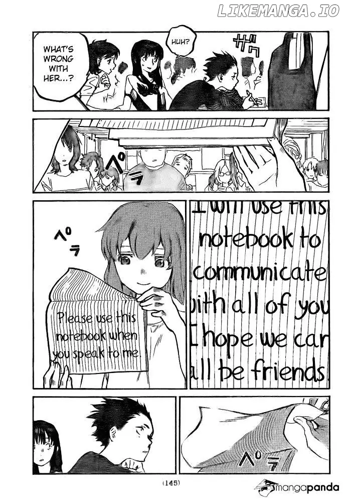 A Silent Voice Manga - Chapter 1 - Page 4