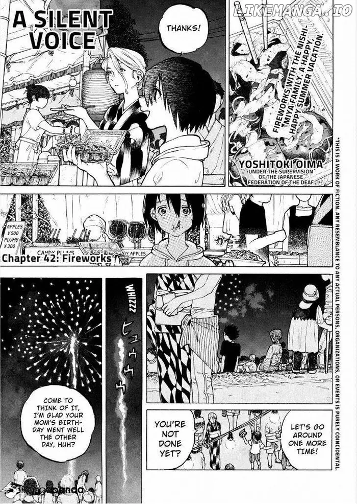 A Silent Voice Manga - Chapter 42 - Page 1