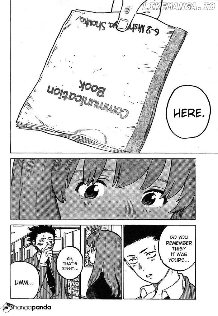A Silent Voice Manga - Chapter 6 - Page 8