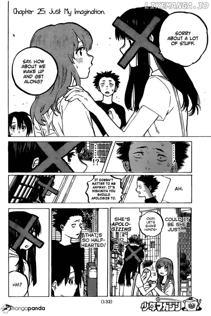 A Silent Voice Manga - Chapter 25 - Page 2