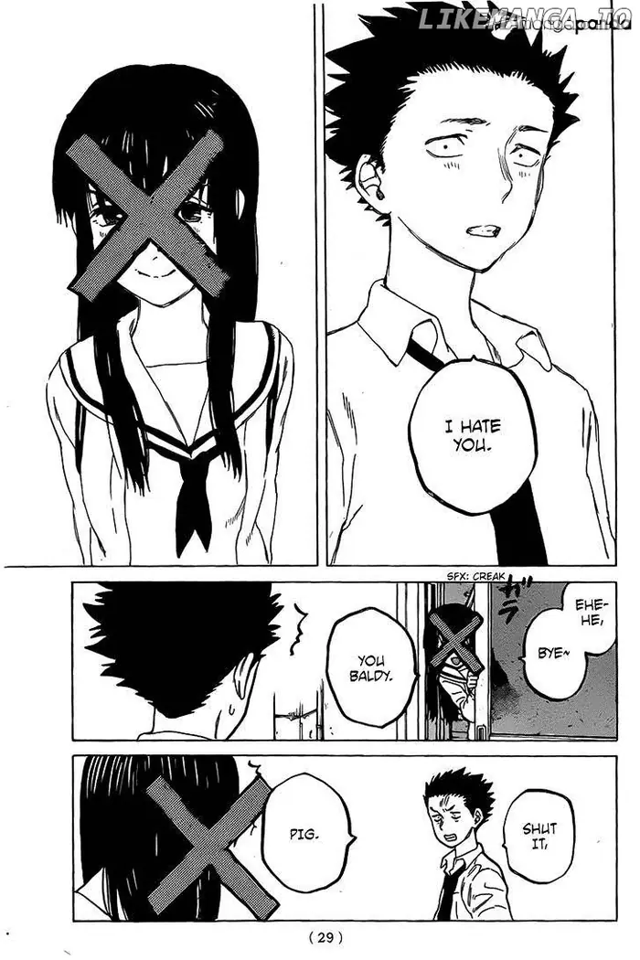 A Silent Voice Manga - Chapter 21 - Page 21