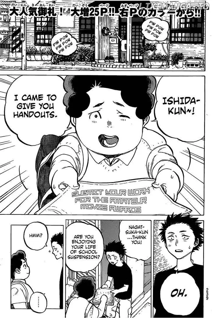 A Silent Voice Manga - Chapter 14 - Page 4