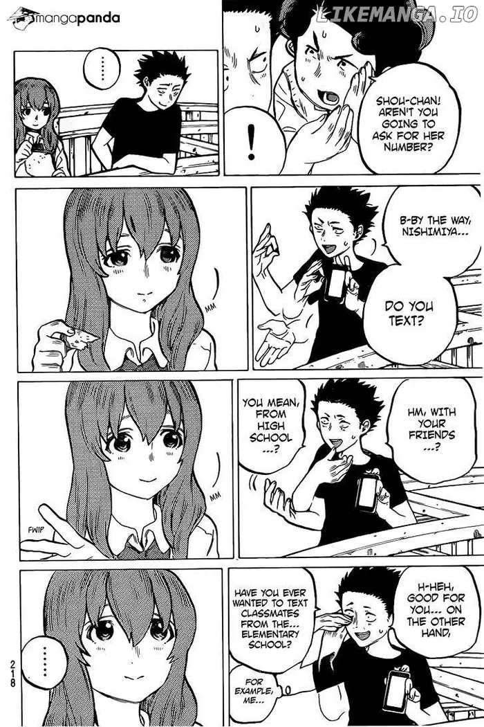 A Silent Voice Manga - Chapter 15 - Page 5
