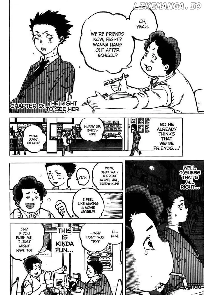 A Silent Voice Manga - Chapter 9 - Page 2