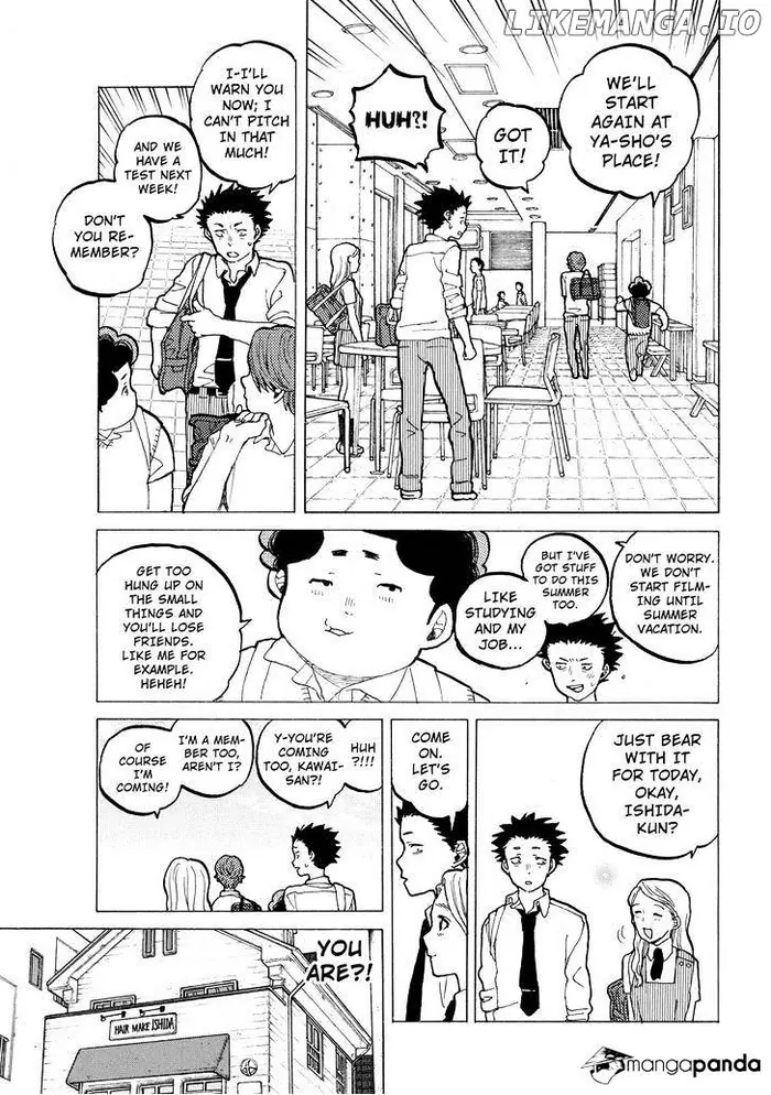 A Silent Voice Manga - Chapter 33 - Page 7