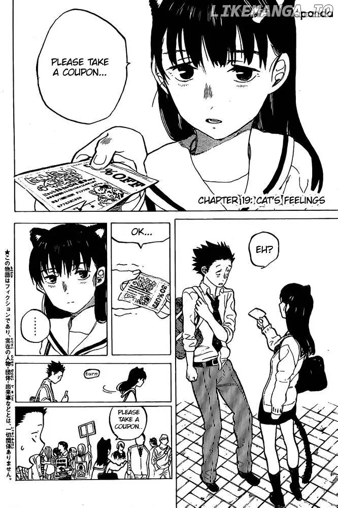A Silent Voice Manga - Chapter 19 - Page 2
