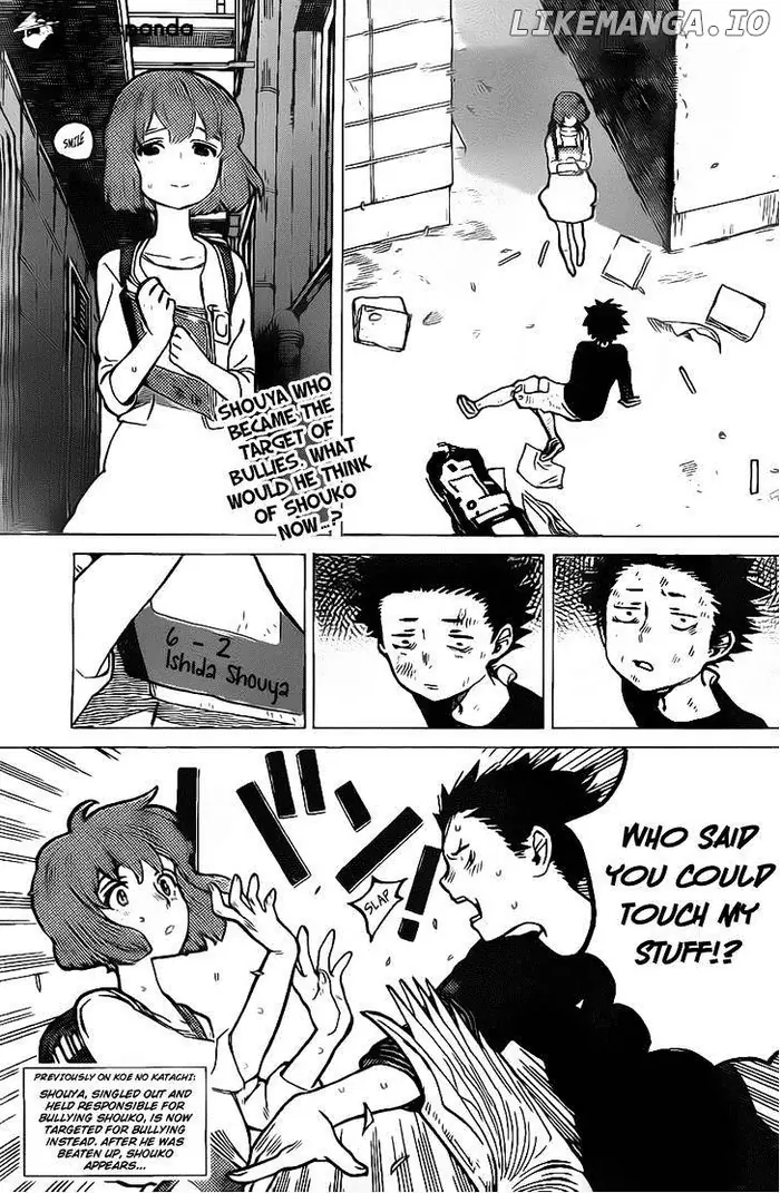 A Silent Voice Manga - Chapter 4 - Page 2