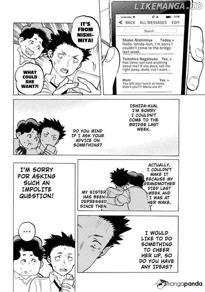 A Silent Voice Manga - Chapter 32 - Page 14