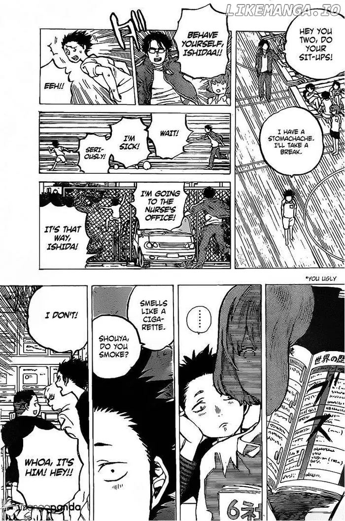 A Silent Voice Manga - Chapter 4 - Page 4